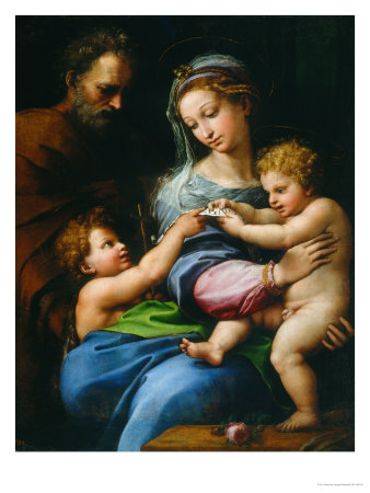 Raphael Madonna Della Rosa